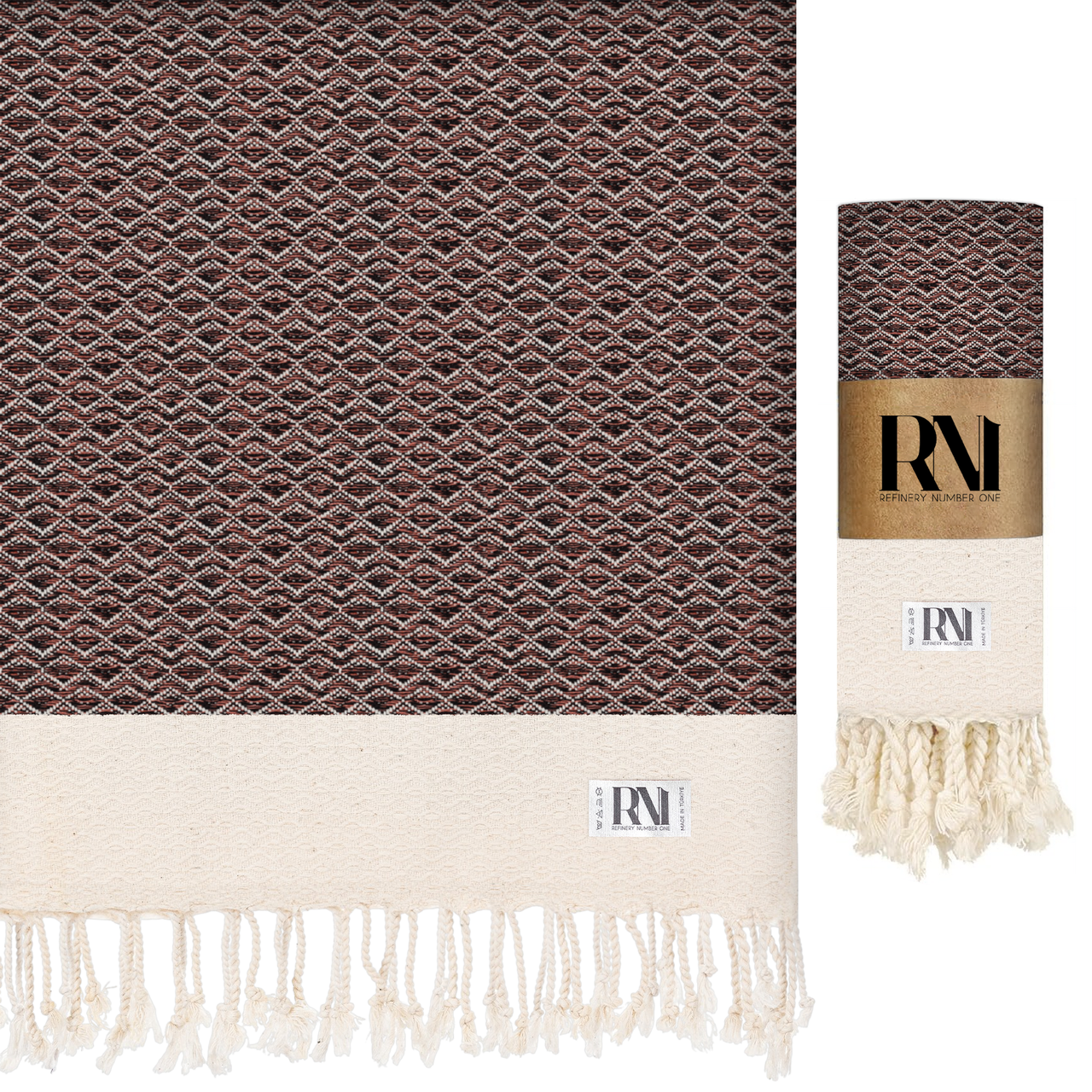 Boho Diamond Turkish Peshtemal Beach Bath Gym Yoga Luxe Soft Weave Turkish Towel