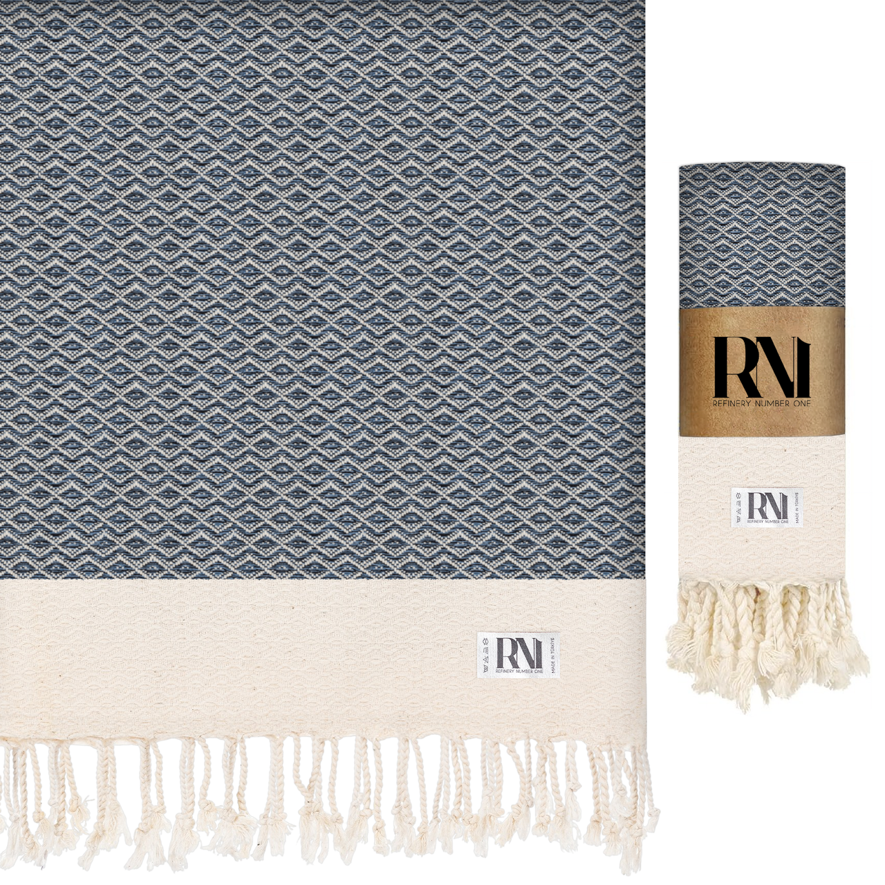 Boho Diamond Turkish Peshtemal Beach Bath Gym Yoga Luxe Soft Weave Turkish Towel