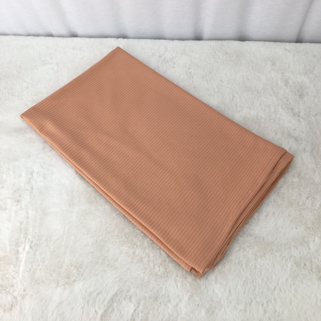 Breathable Stretch Knit Scarf Hijab (MH189)