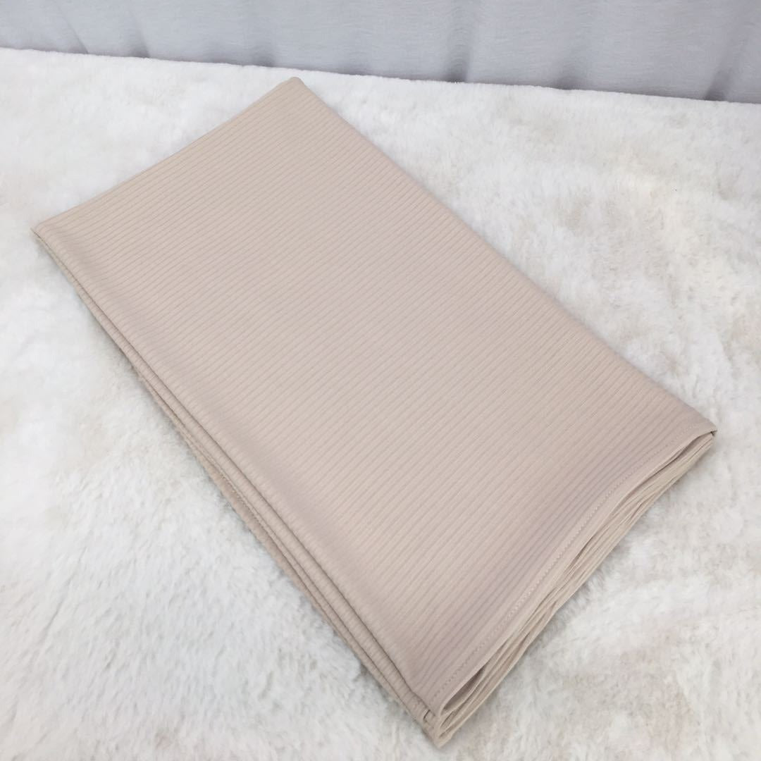 Breathable Stretch Knit Scarf Hijab (MH189)