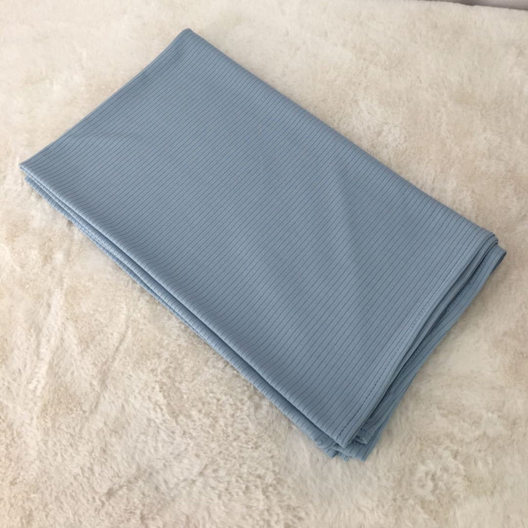 Breathable Stretch Knit Scarf Hijab (MH189)