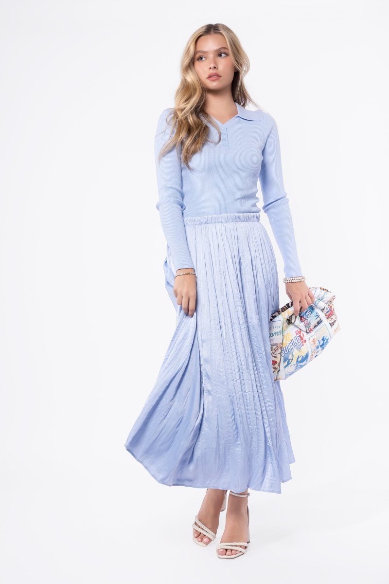 Bria Skirt (Light Blue)