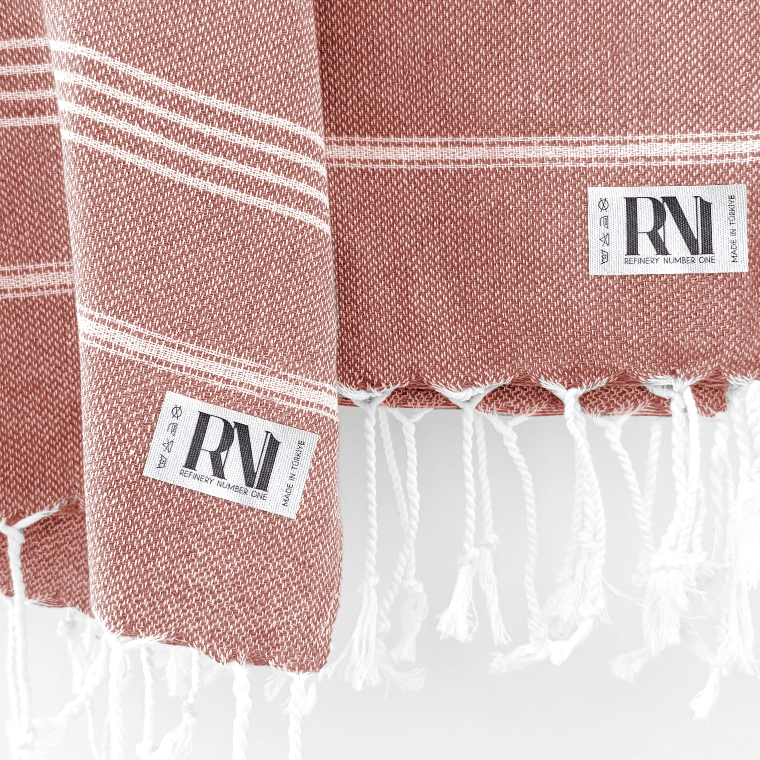 Istanbul Classic Turkish Hand Towel Set for Kitchen, Bath, Beach, Gym, Yoga and Travel