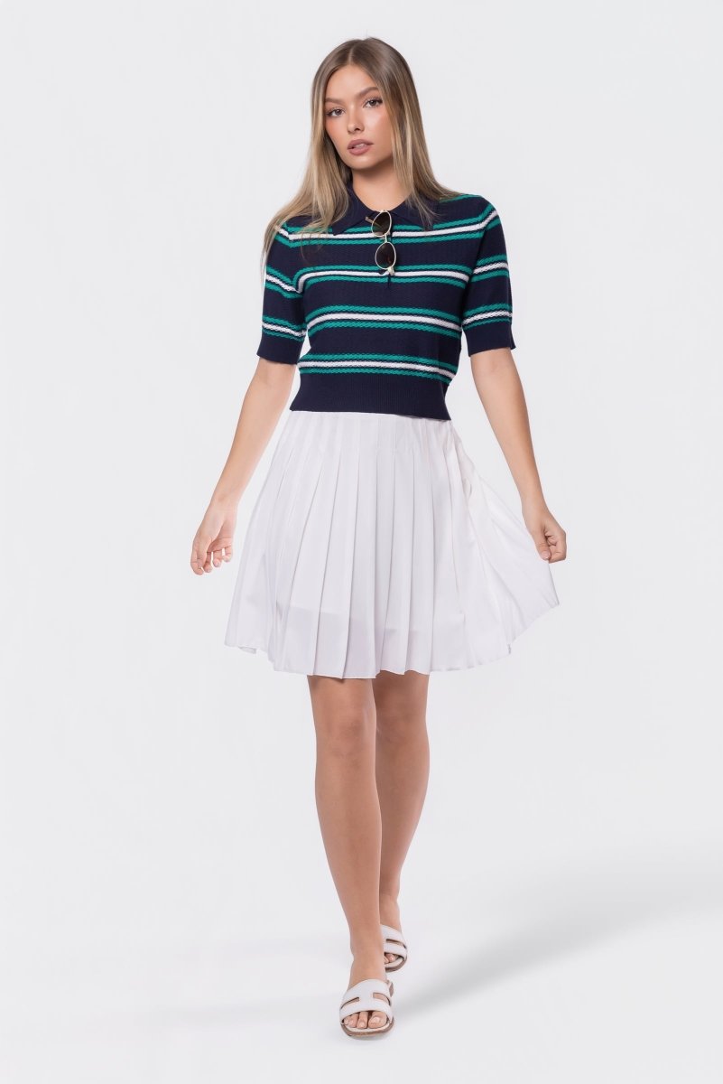 Brooklyn Top (Navy)