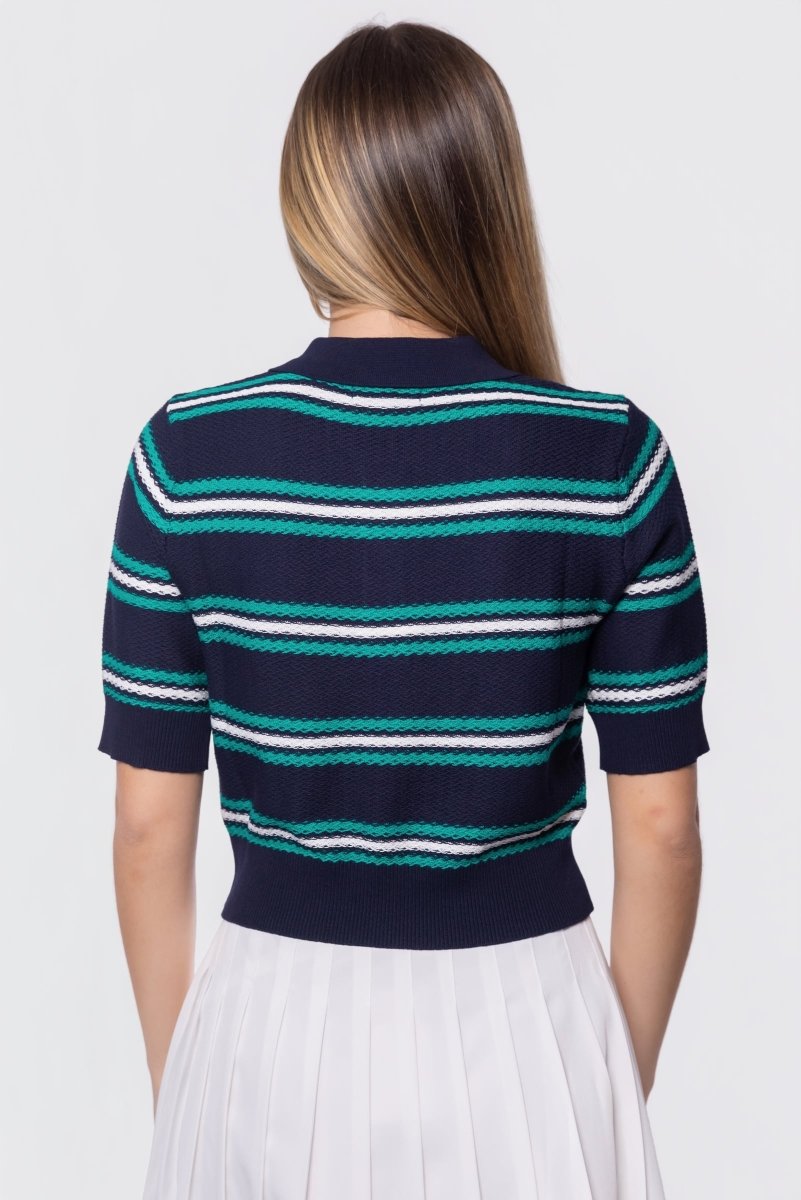 Brooklyn Top (Navy)