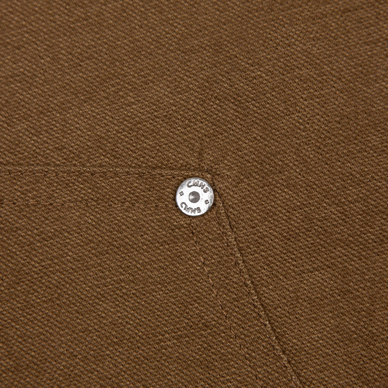Commons Double Knee Canvas Short Brown