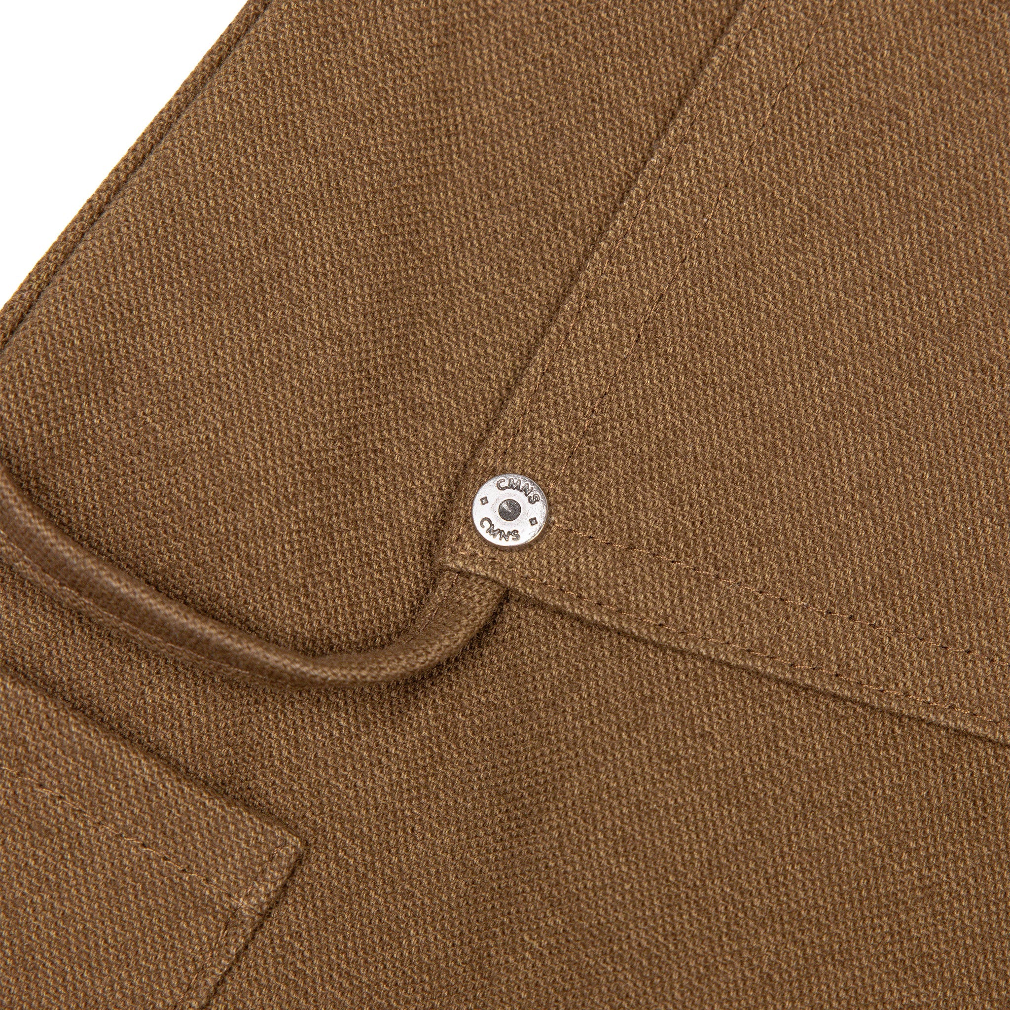 Commons Double Knee Canvas Short Brown