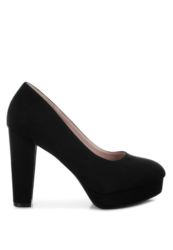Olanta Block Heel Pumps