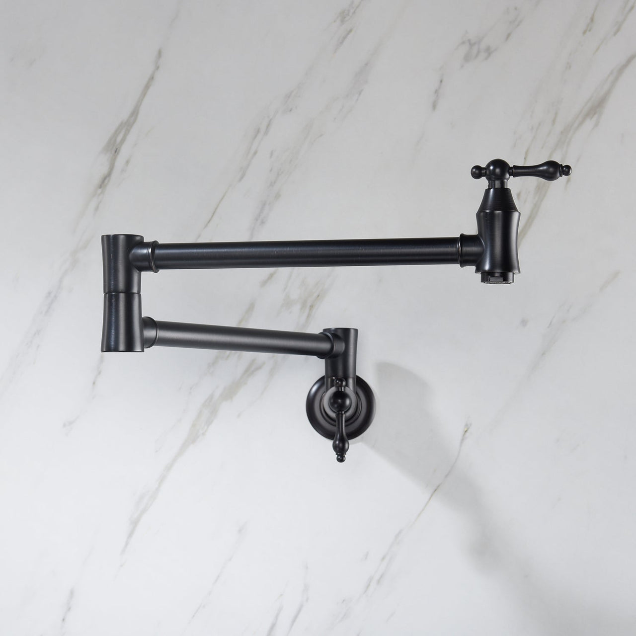Wall Mount Folding Kitchen Pot Filler Faucet