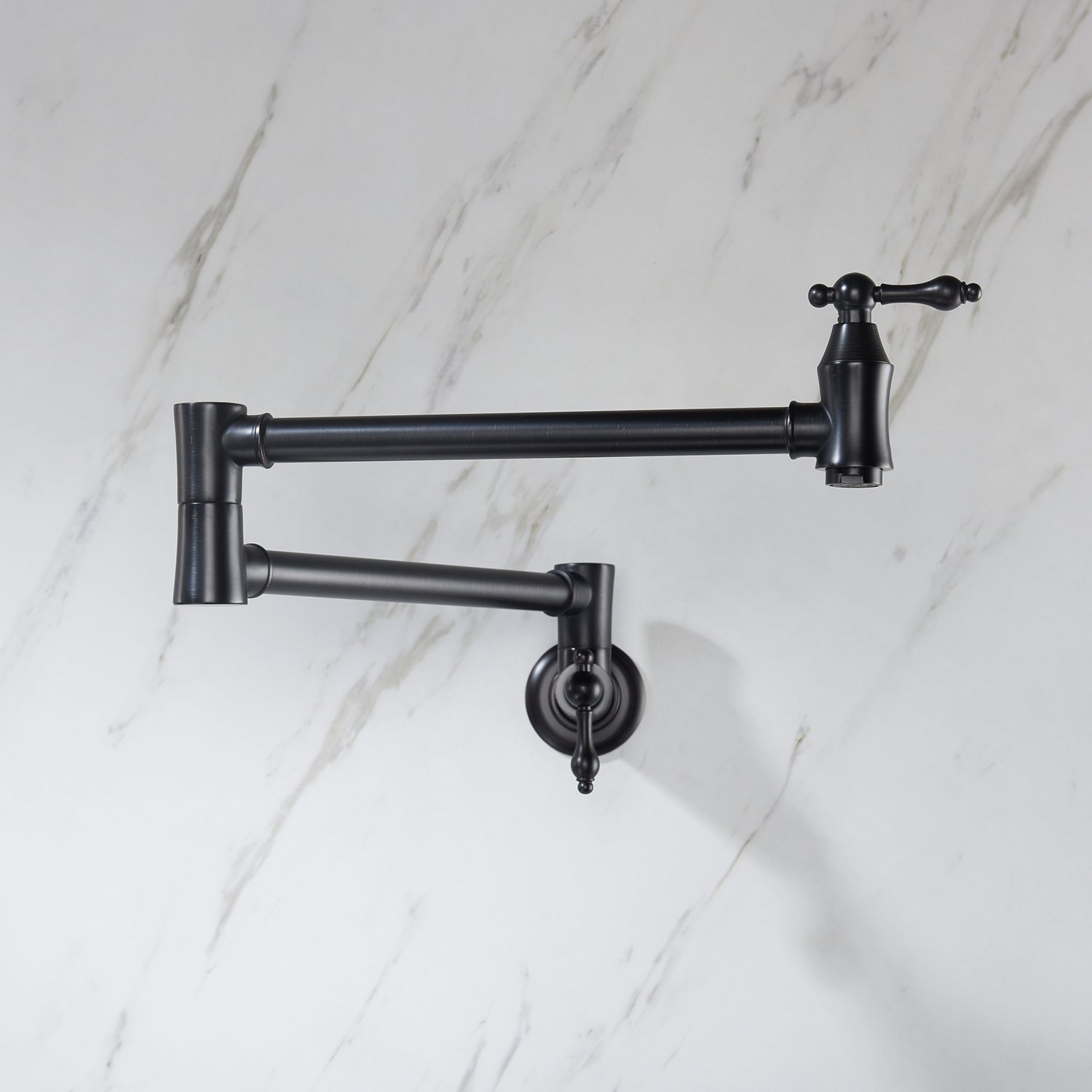 Wall Mount Folding Kitchen Pot Filler Faucet