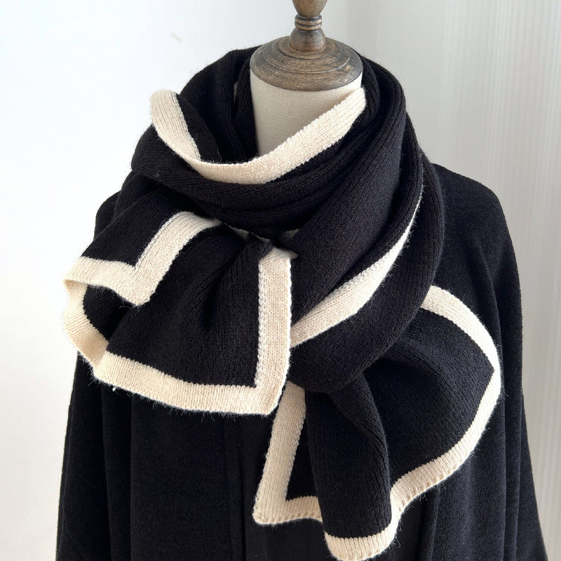 Color Matching Scarf Knitted Wool Scarf (See size chart where applicable)