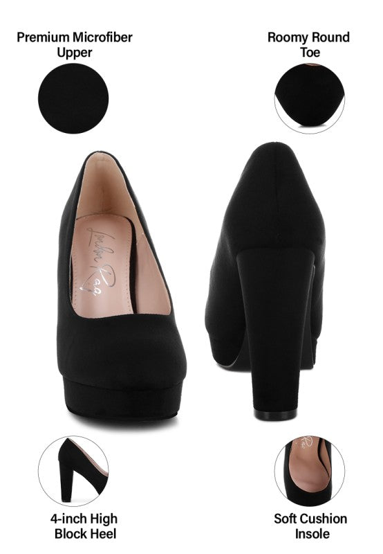 Olanta Block Heel Pumps