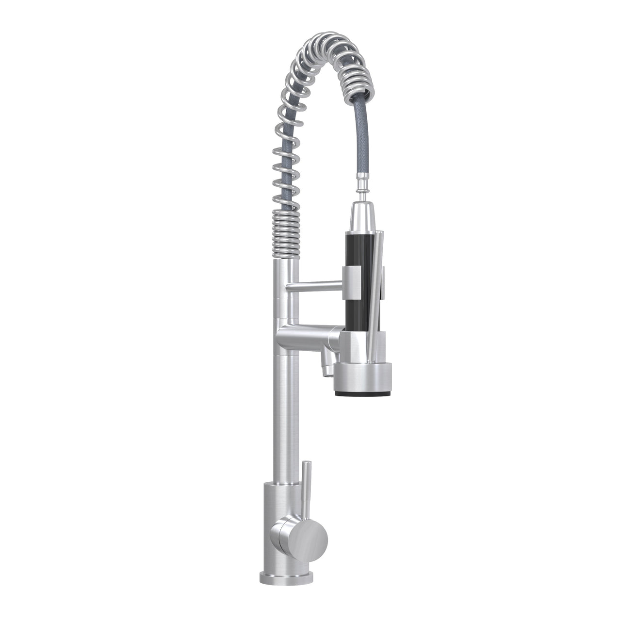 Bothwa Home CUPC Certified 19' Single Handle Kitchen Faucet ( Brushed Nickel Finish)