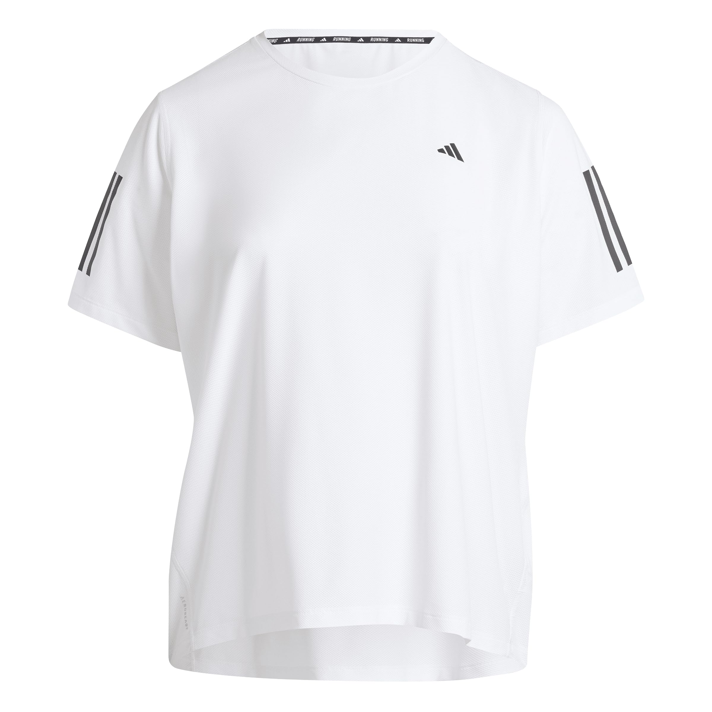 adidas Womens Own The Run T-Shirt White X-Large