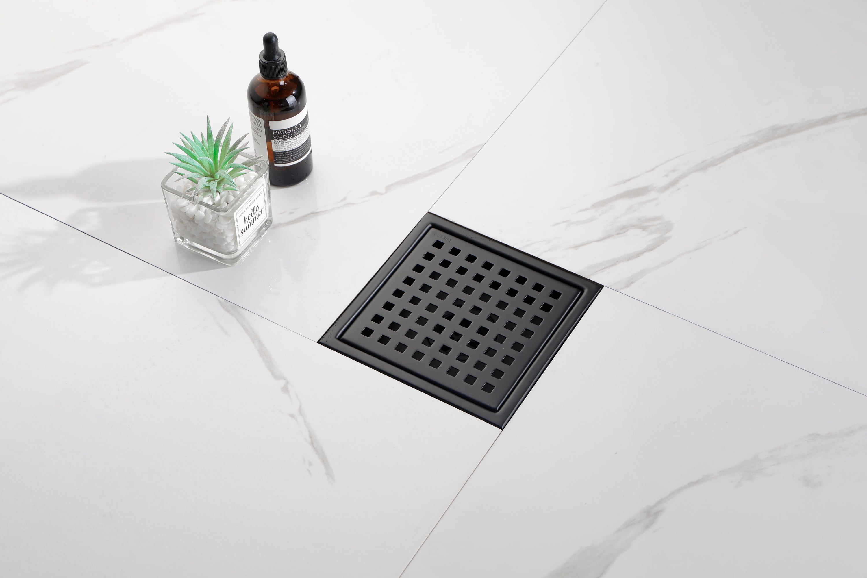 6 Inch Square Shower Floor Drain