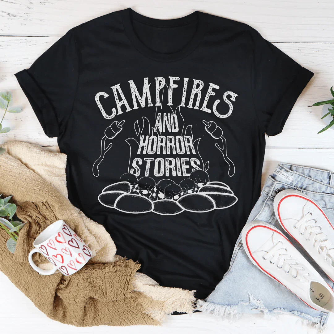 Campfires & Horror Stories Tee