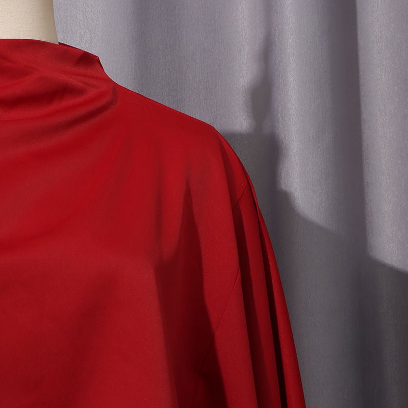 Cape Overlay Dress with Detachable Shawl(MS308)