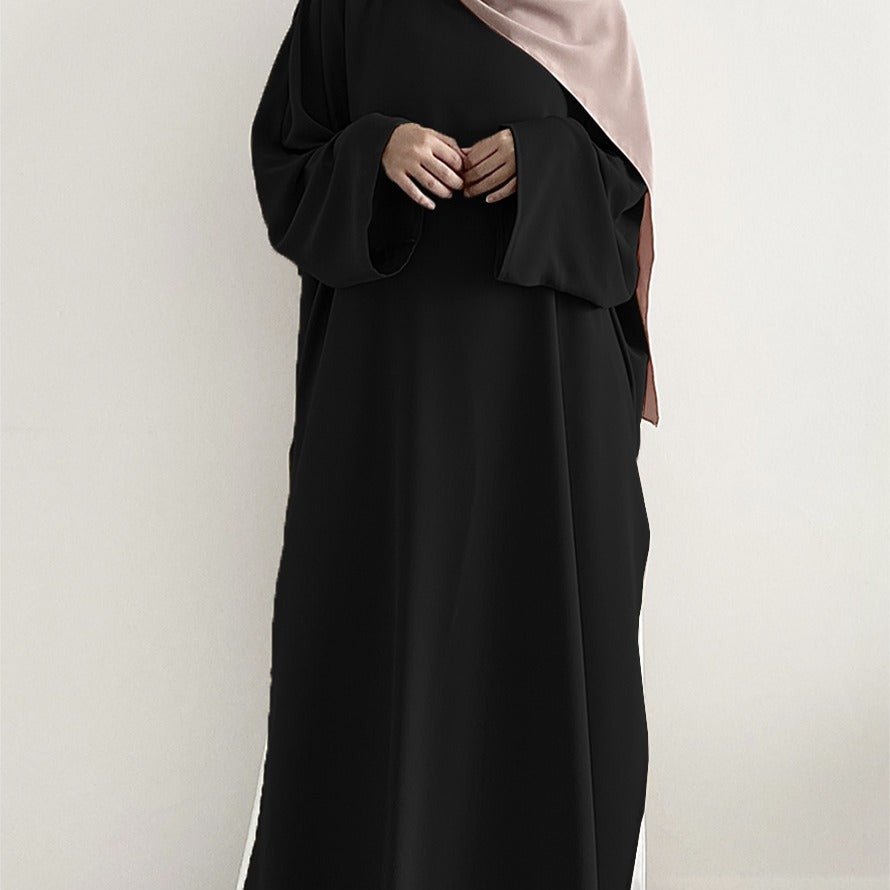 Casual Fashion Slit Abaya (MA063)