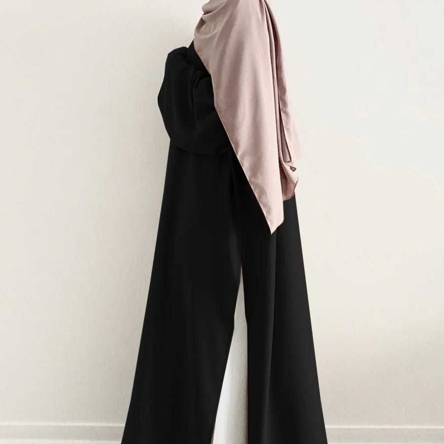 Casual Fashion Slit Abaya (MA063)