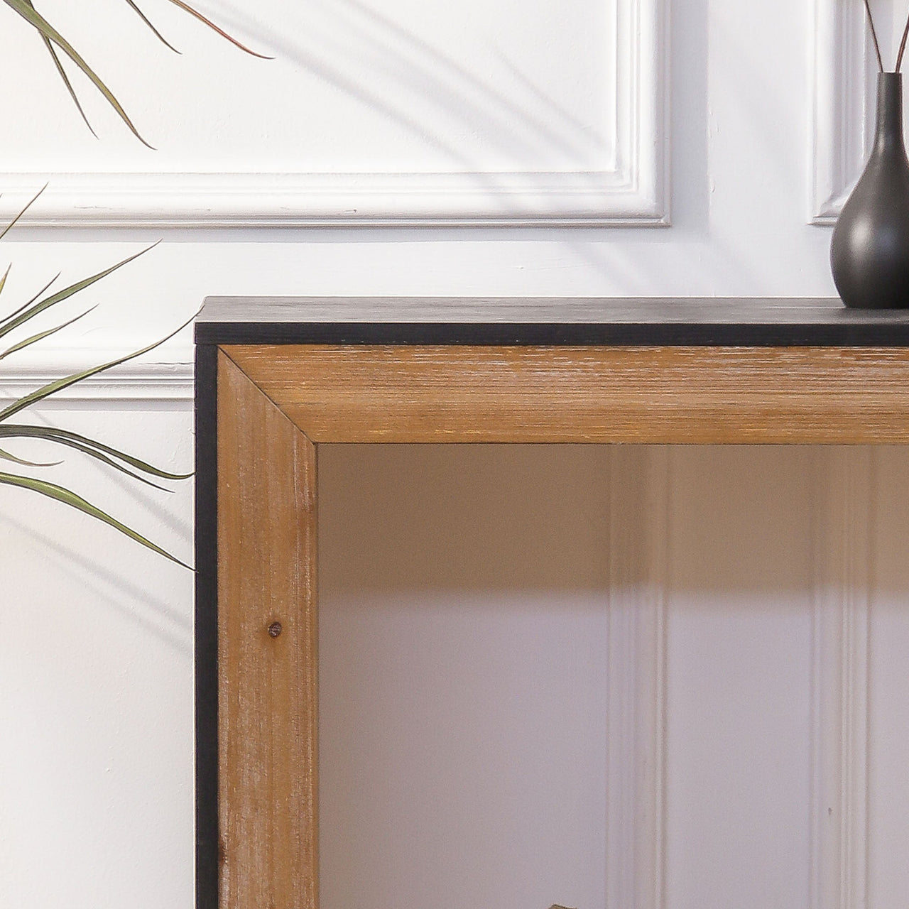 59in Modern Wood Console Table , Entryway Table, Sofa Table - Rustic & Contemporary Design