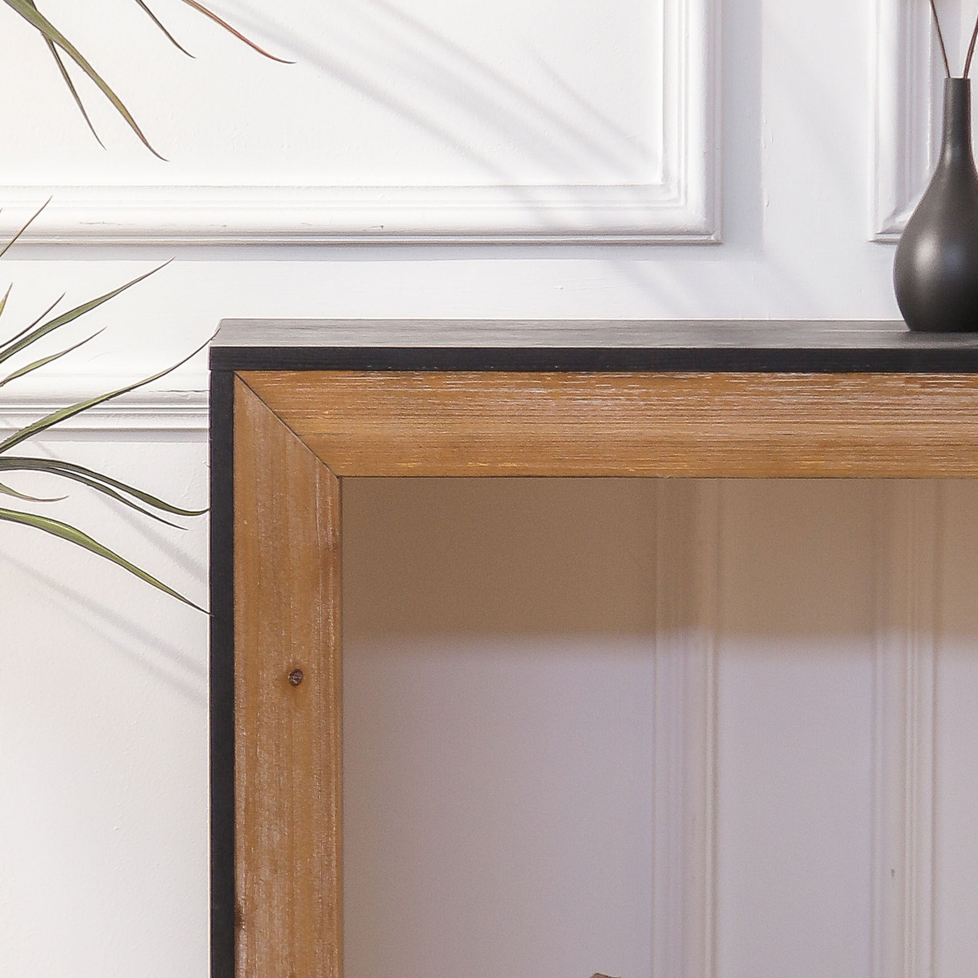 59in Modern Wood Console Table , Entryway Table, Sofa Table - Rustic & Contemporary Design