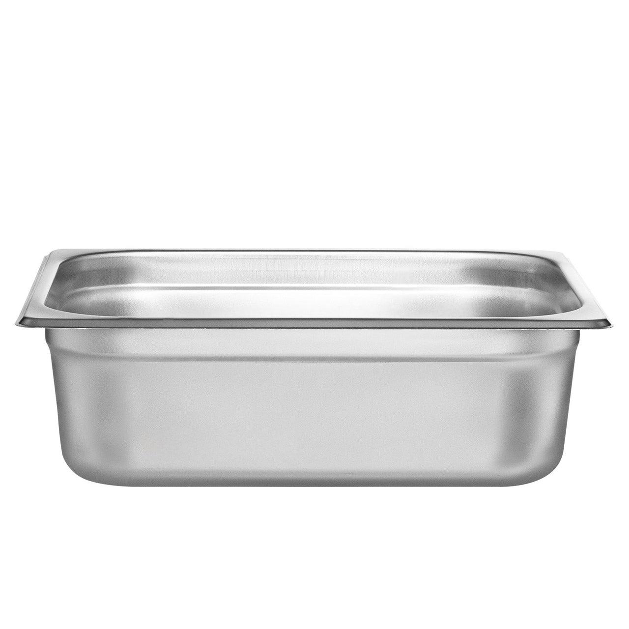 8 Pack Hotel Pans, 1/2 Size Anti-Jam Steam Pan with Lid, 0.8mm Thick Stainless Steel Steam Table Pan, 4-Inch Deep Commercial Table Pan, Catering Storage Food Pan, for Industrial & Scientific