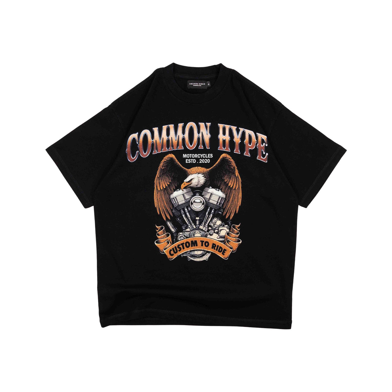 Common Hype Biker Tee Black