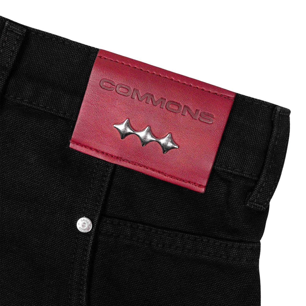 Commons Chop Canvas Pant Jet Black