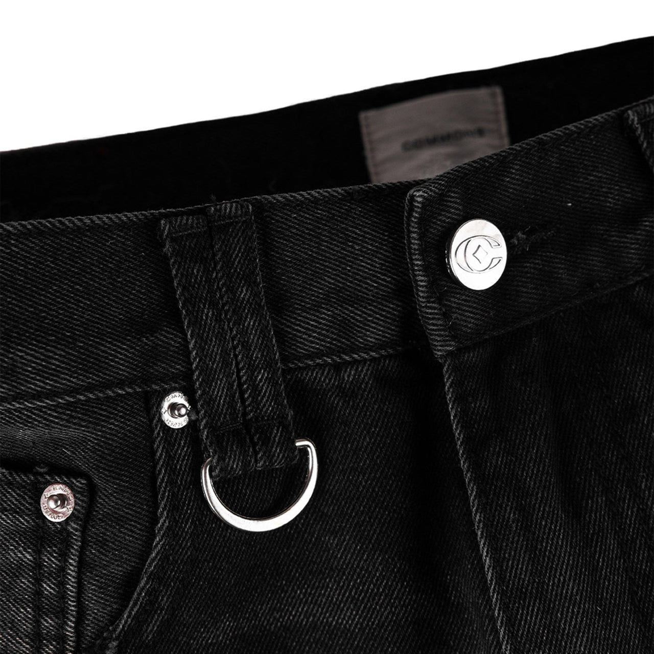 Commons Studios Washed Straight Denim Pant Granite