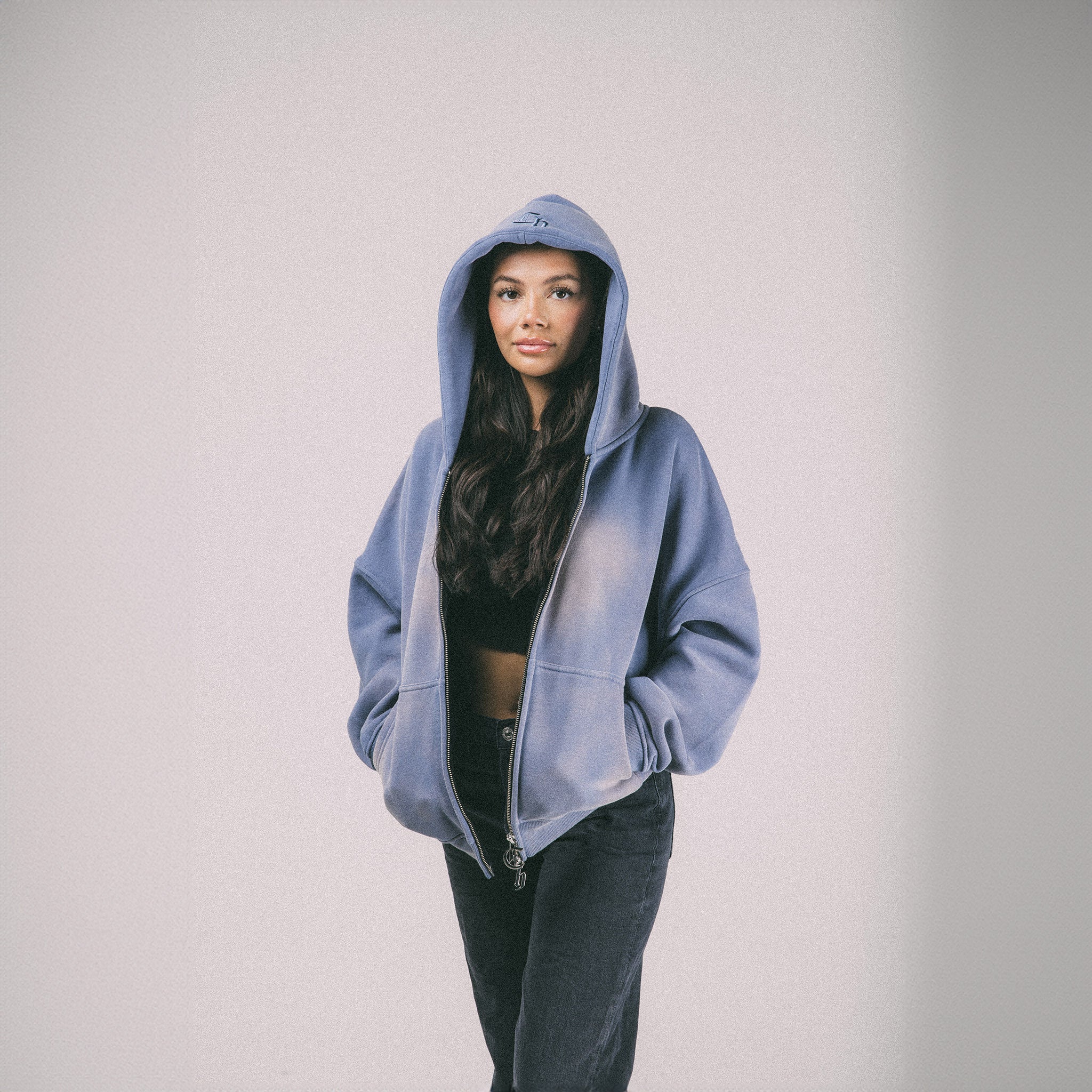 Common Hype Zip-Up Blue