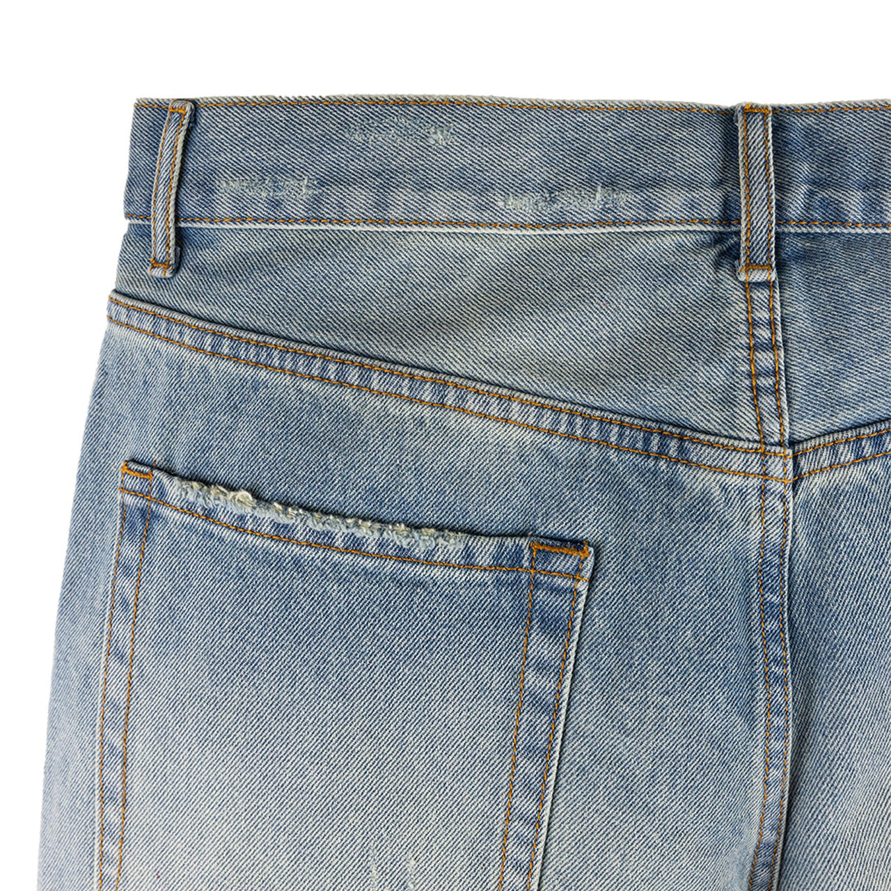 Commons Studios Washed Straight Denim Pant Jade