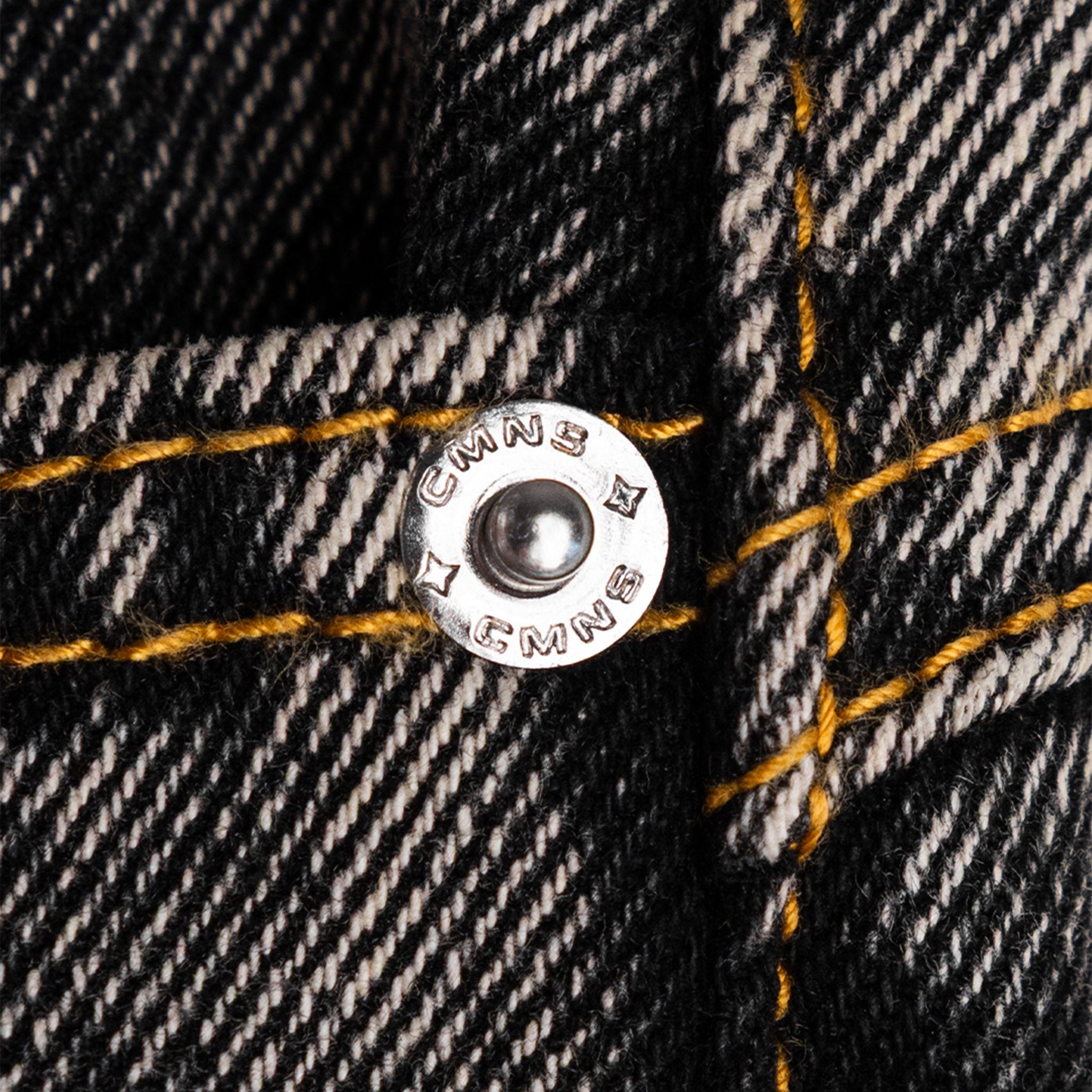 Commons Studios ‘Star’ Washed Denim Short Charcoal