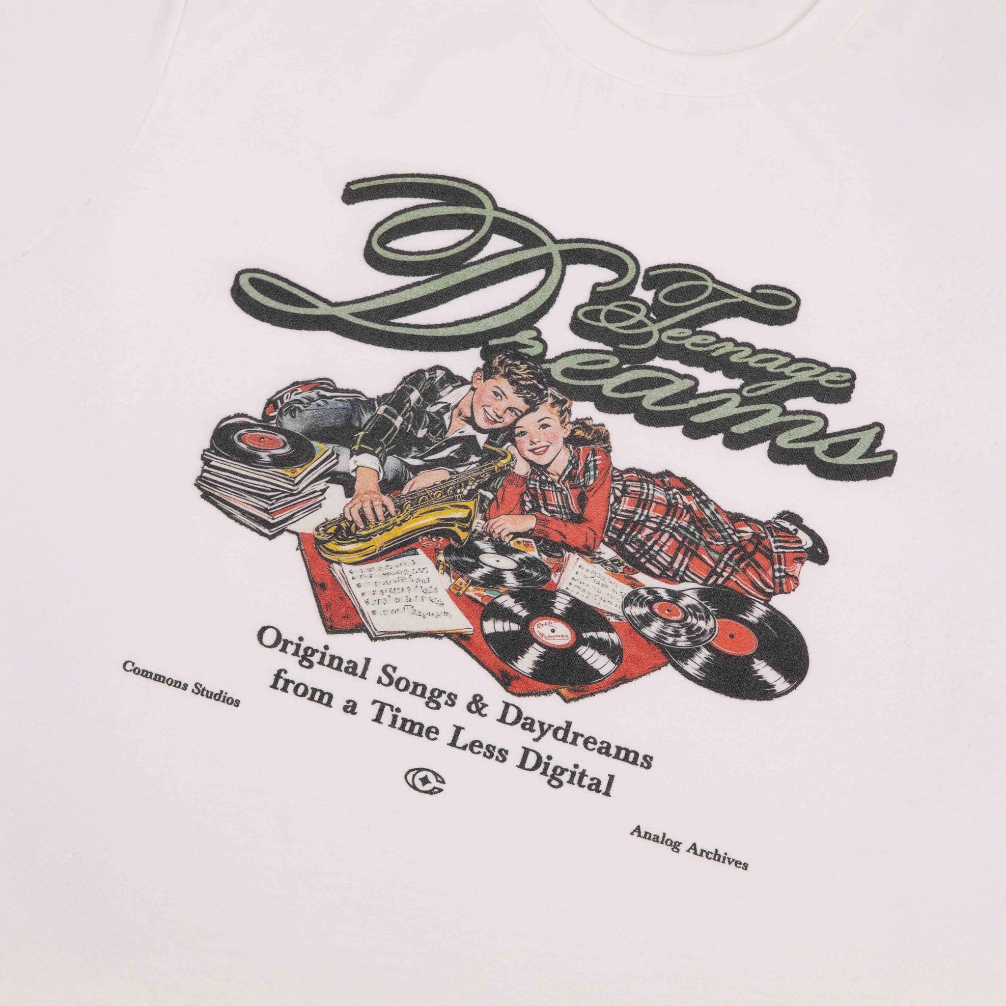 Commons Teenage Dreams Tee White