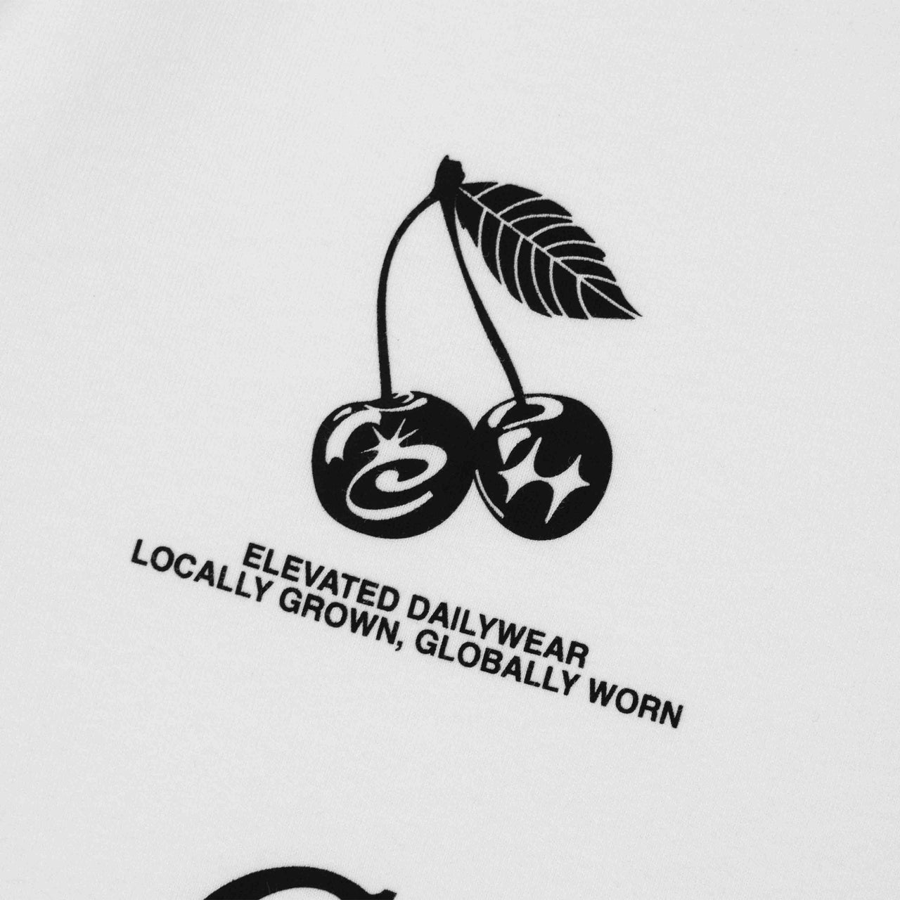 Common Hype Staple Tee White