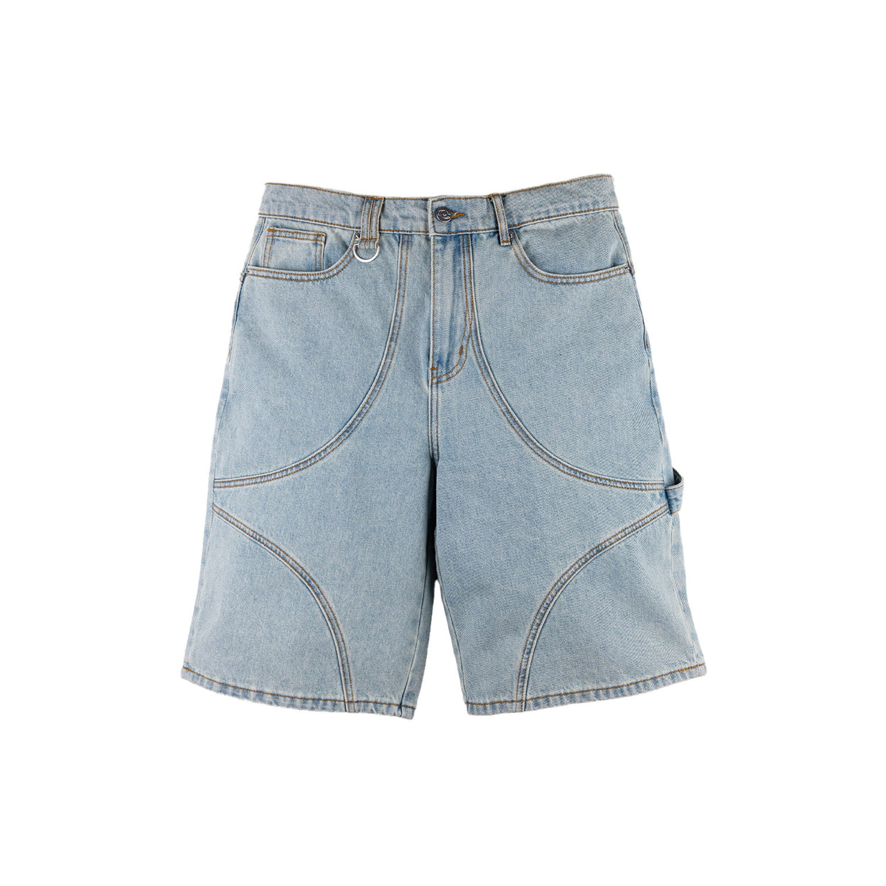 Commons Studios ‘Star’ Washed Denim Short Iceberg