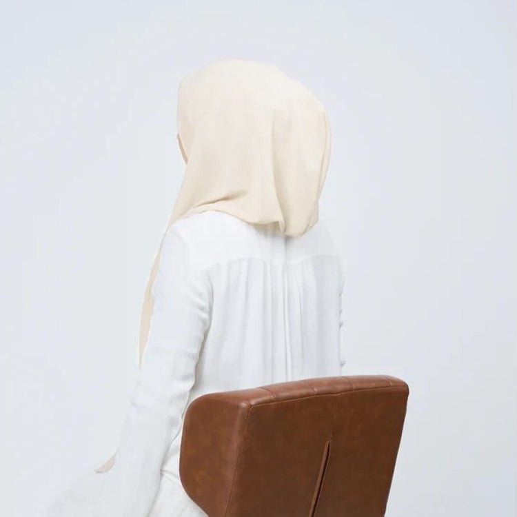 Chiffon Instant Hijab with Magnetic Closure(MH202)