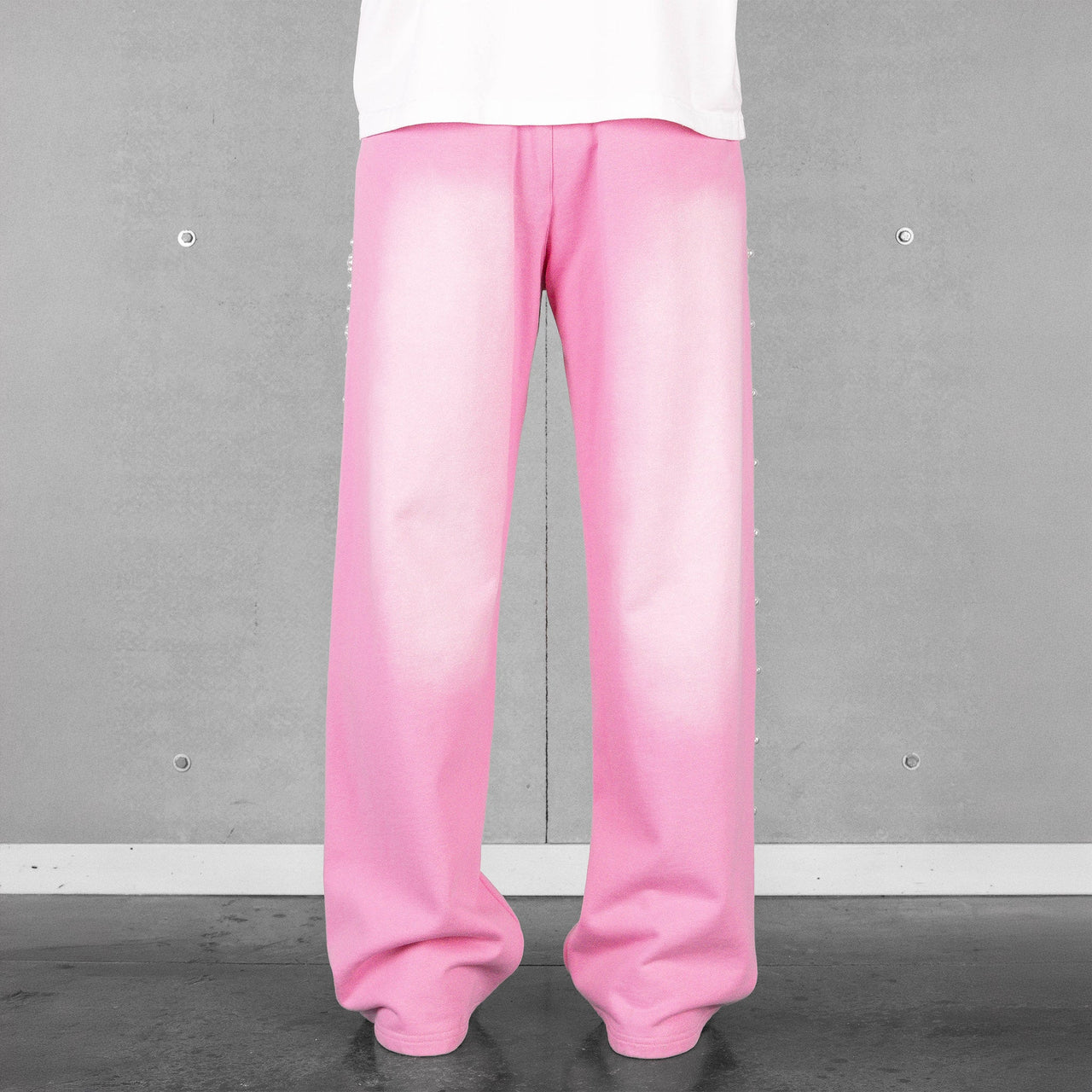 Commons Pearled Star Sweatpants Faded Pink