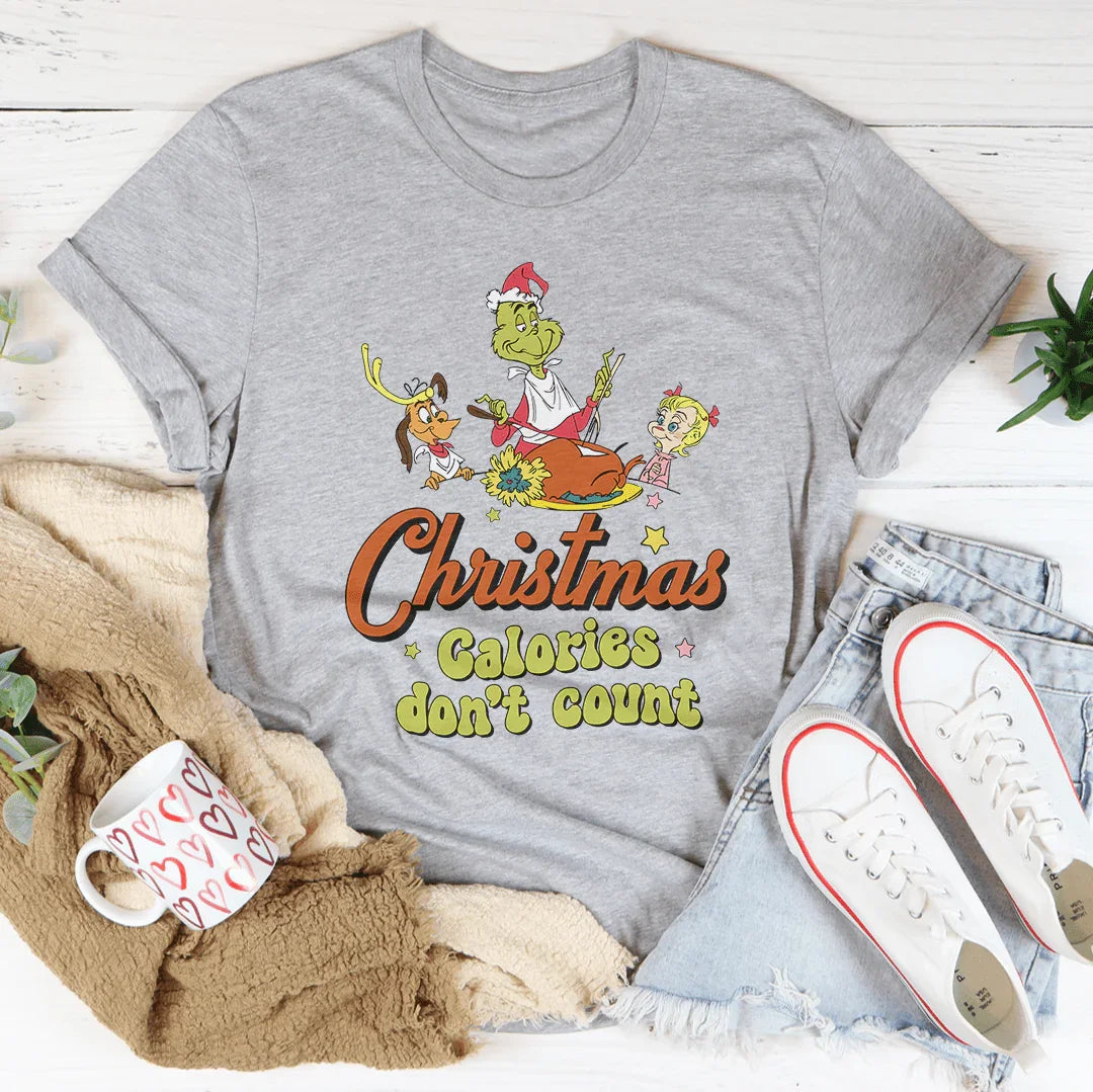 Christmas Calories Don't Count Tee