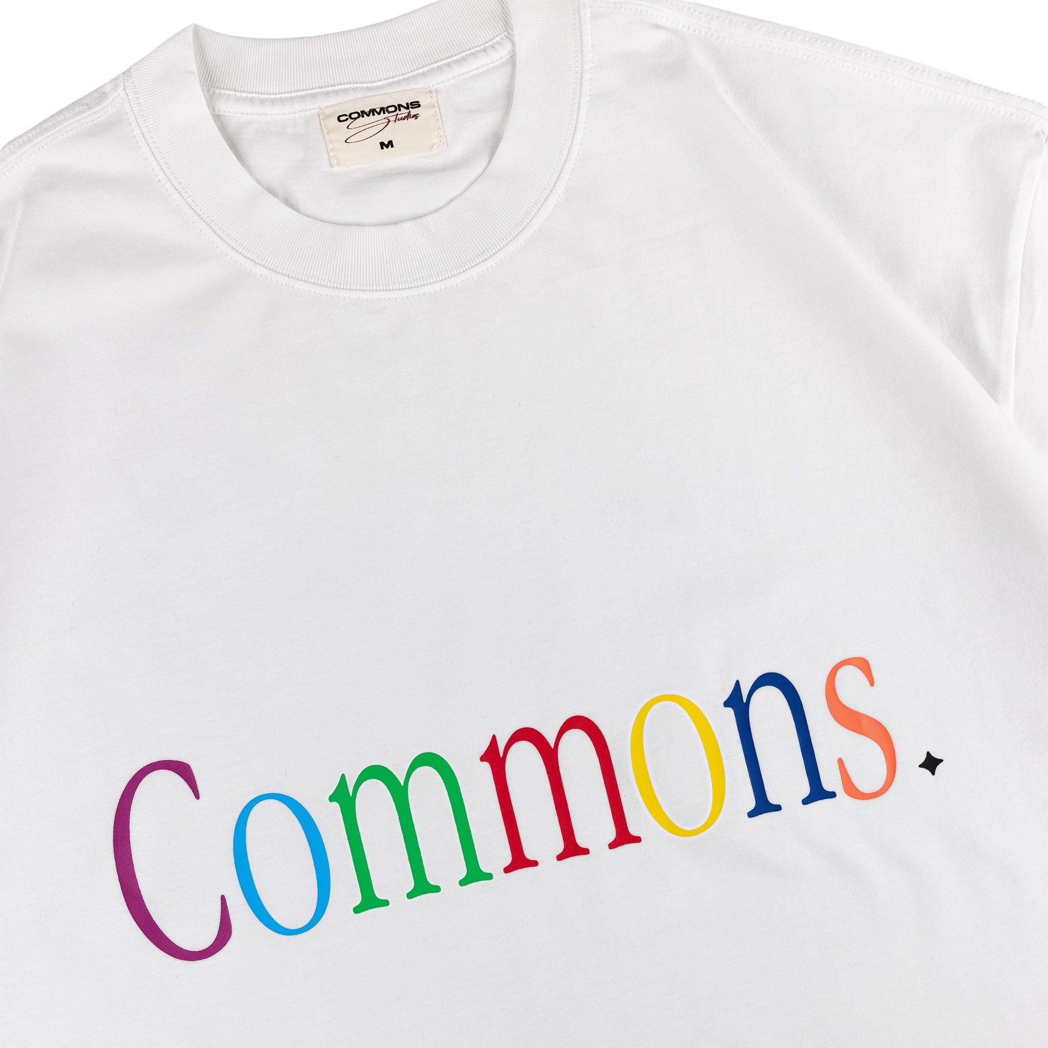 Commons Vivid Thread Tee White