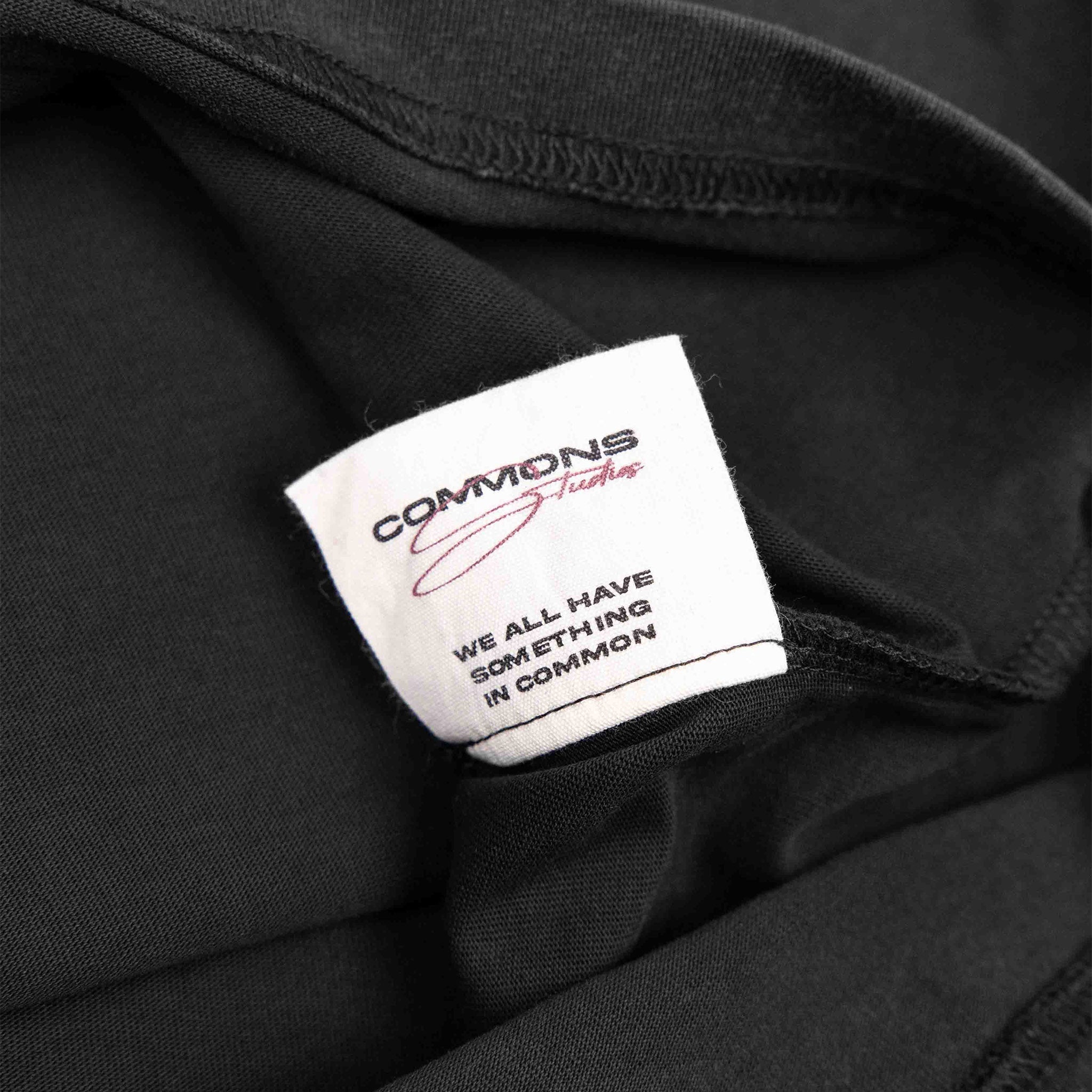 Commons No Mercy Not Ever Tee Vintage Black
