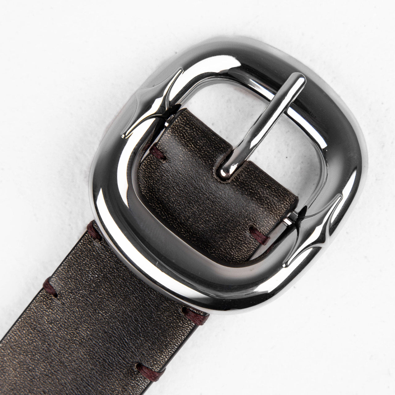 Commons Studios Starslinger Leather Belt Smoke