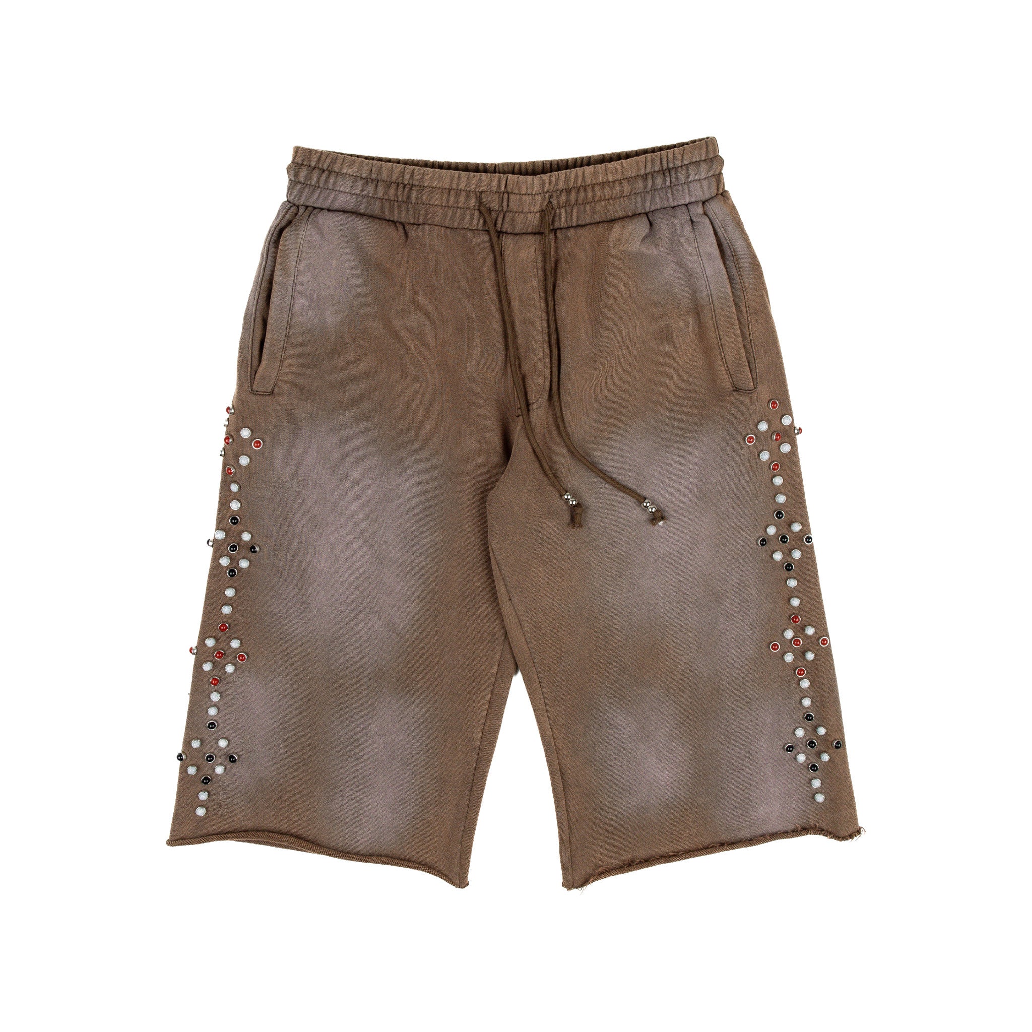 Commons Red Rivet Sweatshort Vintage Brown