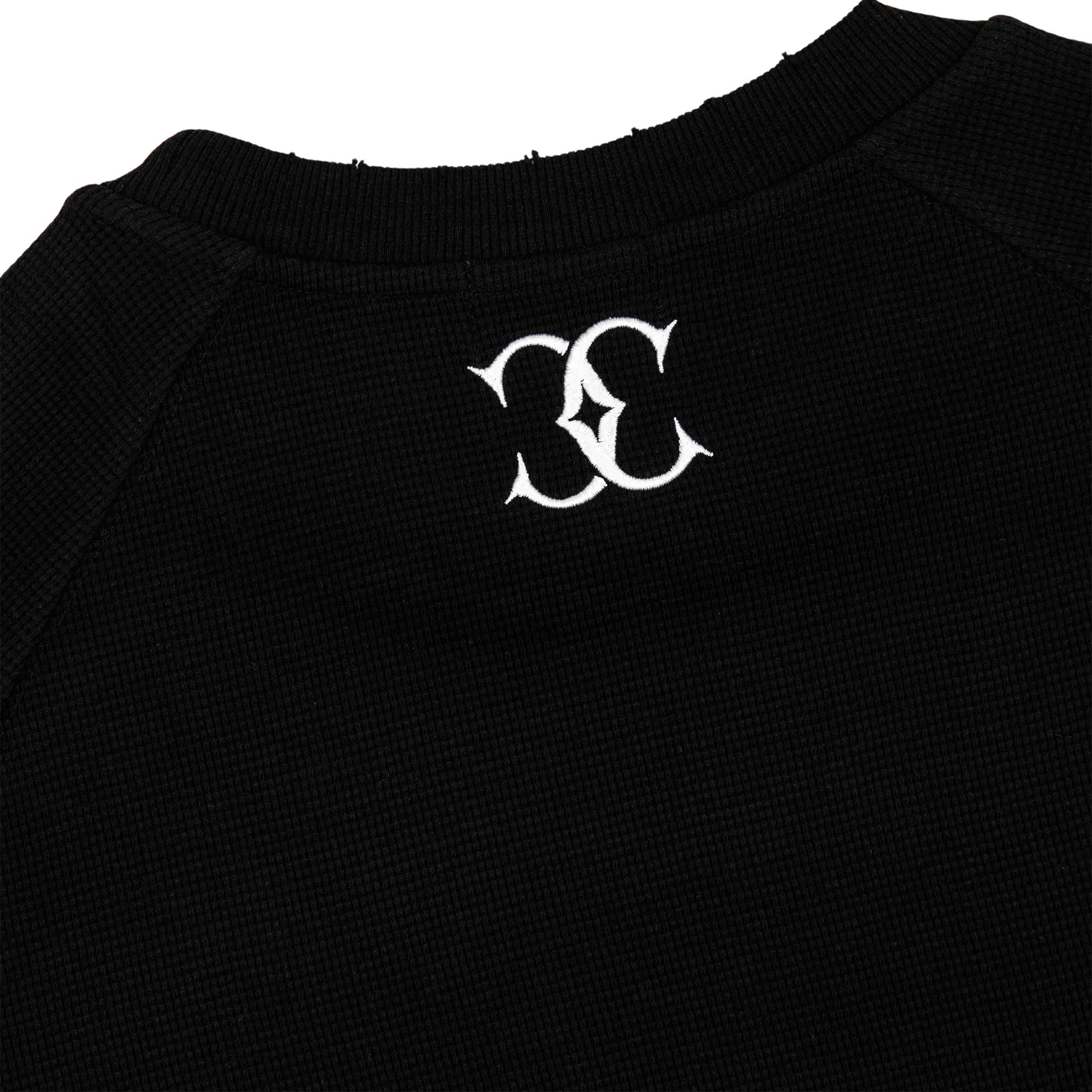 Commons Thermal Long Sleeve Tee Black