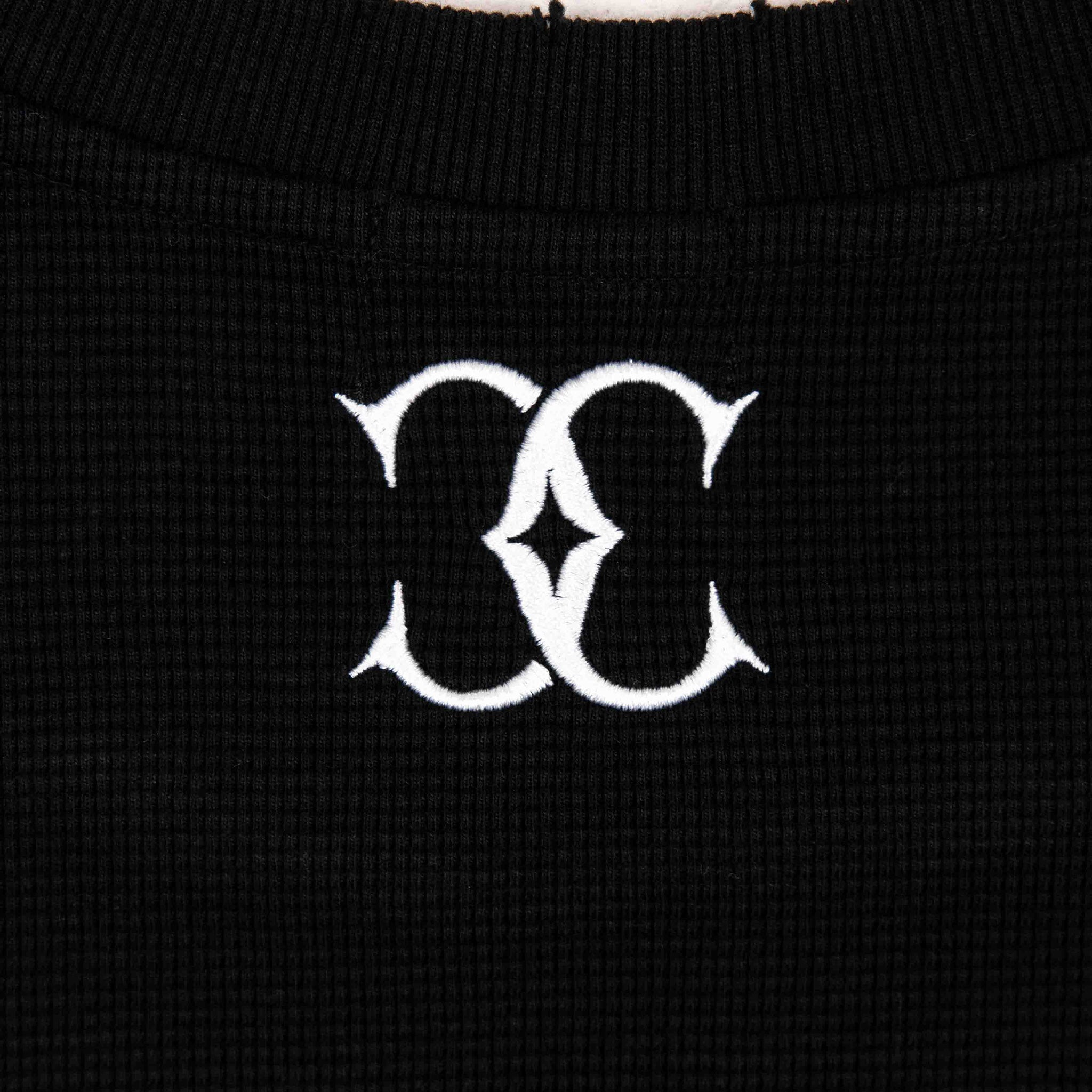 Commons Thermal Long Sleeve Tee Black