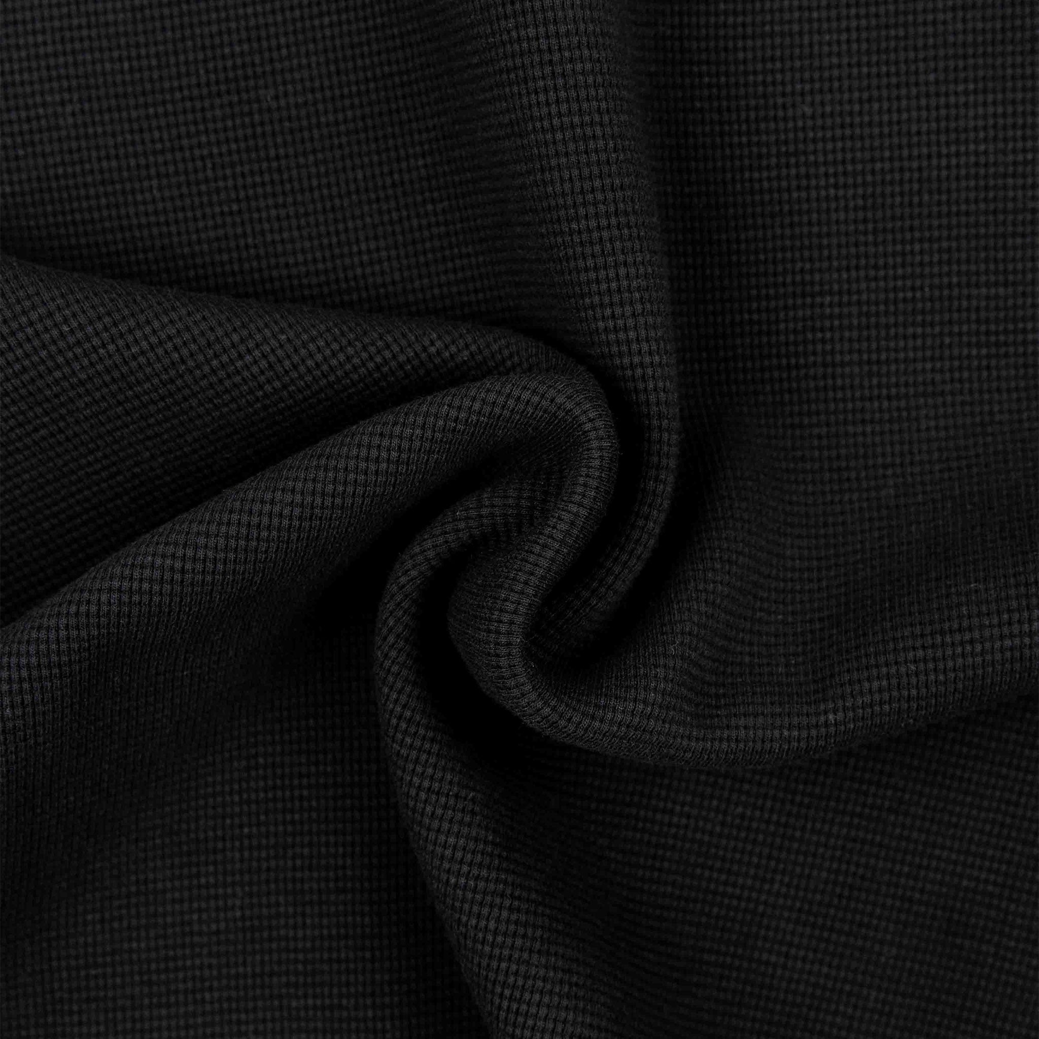Commons Thermal Long Sleeve Tee Black
