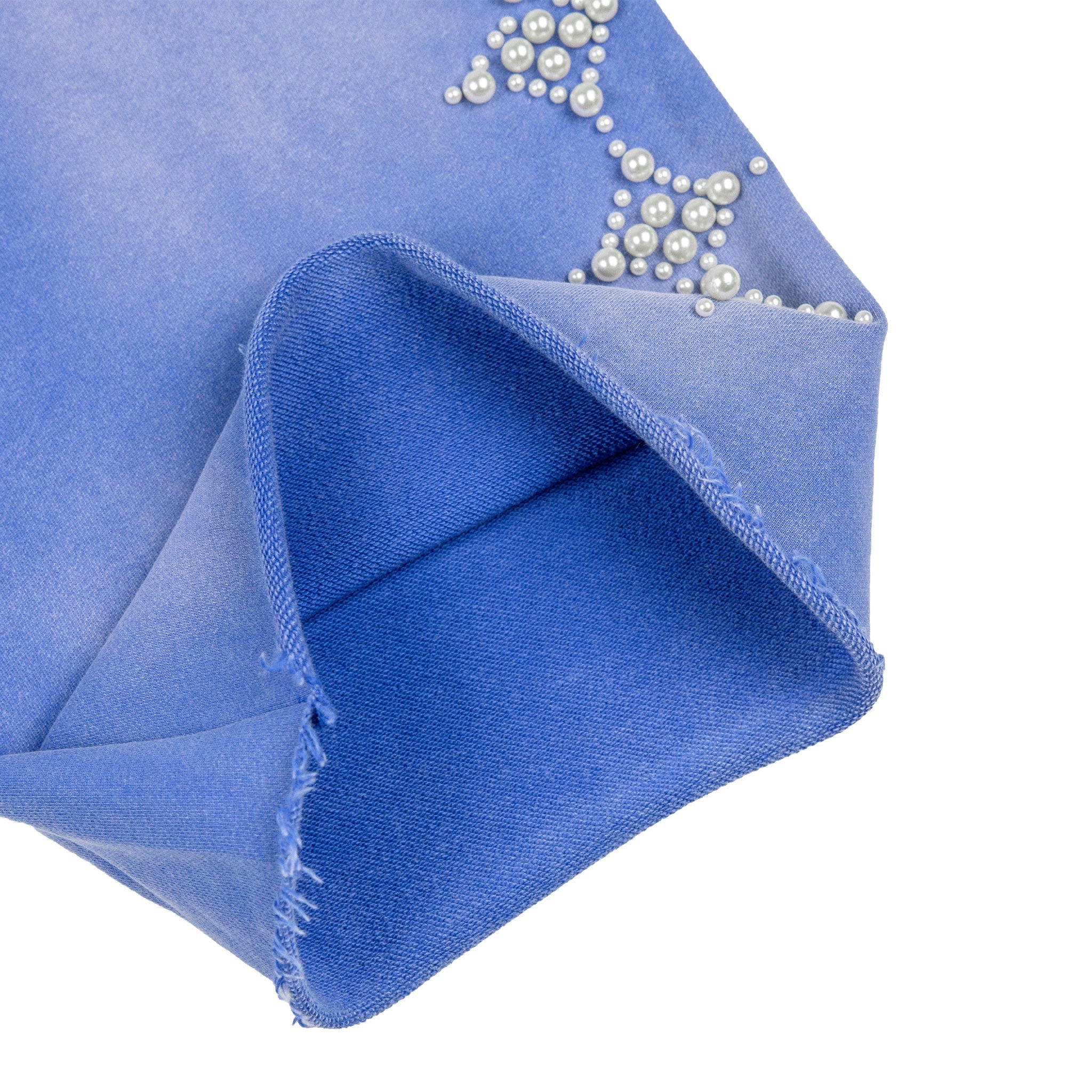 Commons Pearled Star Sweatshort Royal Blue