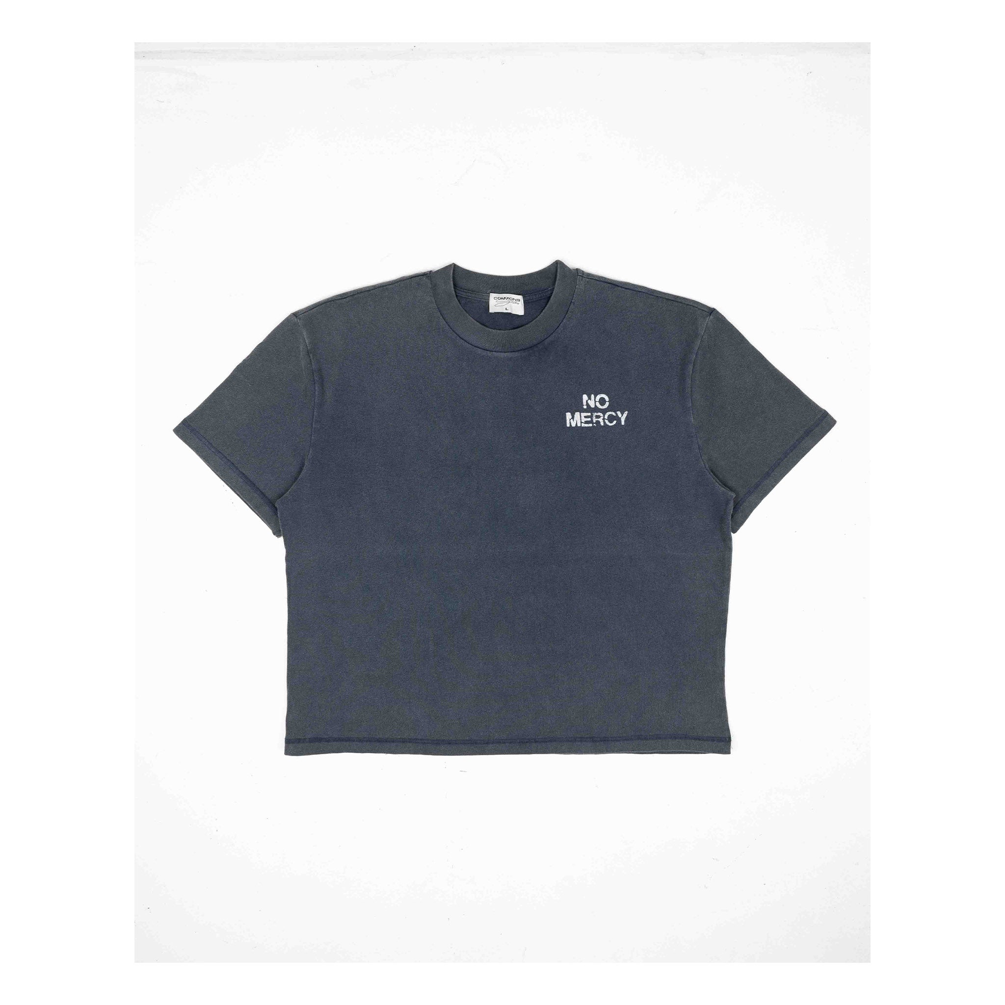 Commons No Mercy You Had a Chance Tee Washed Navy