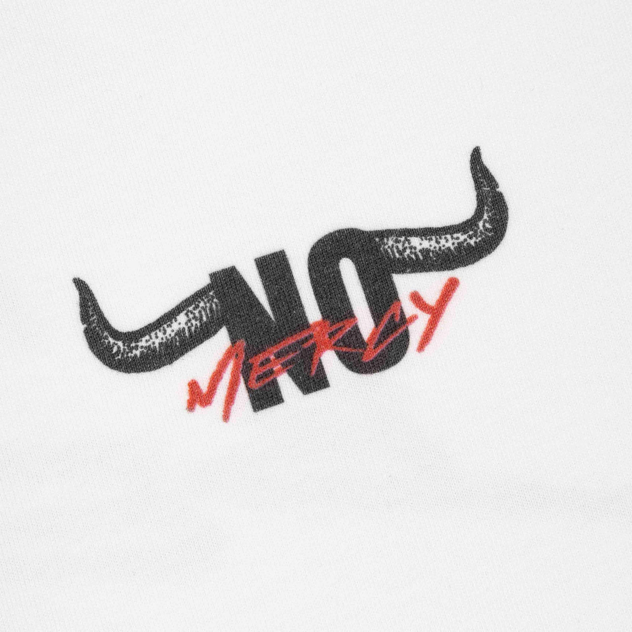 Commons No Mercy Get Trampled Tee Vintage White