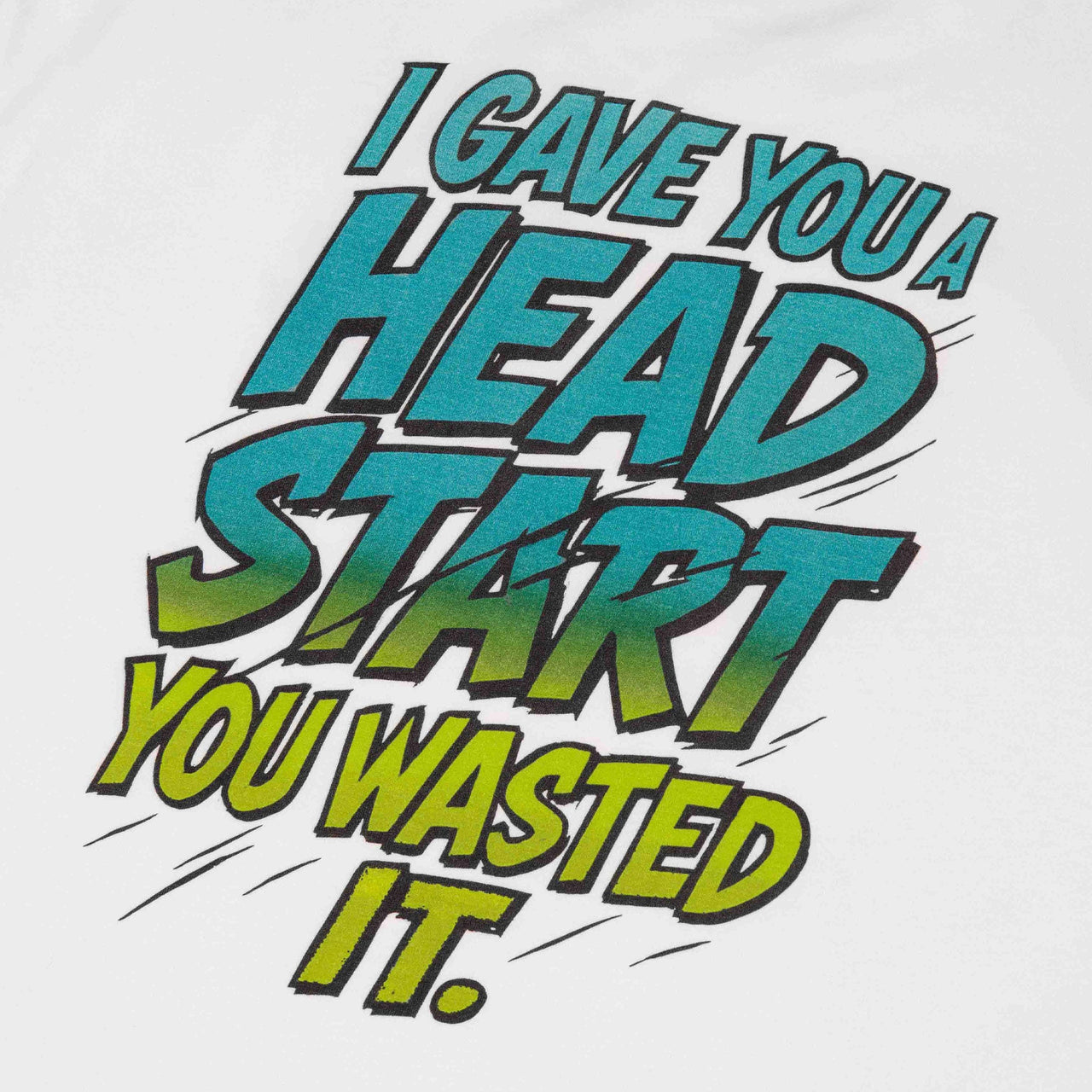Commons No Mercy Head Start Tee White