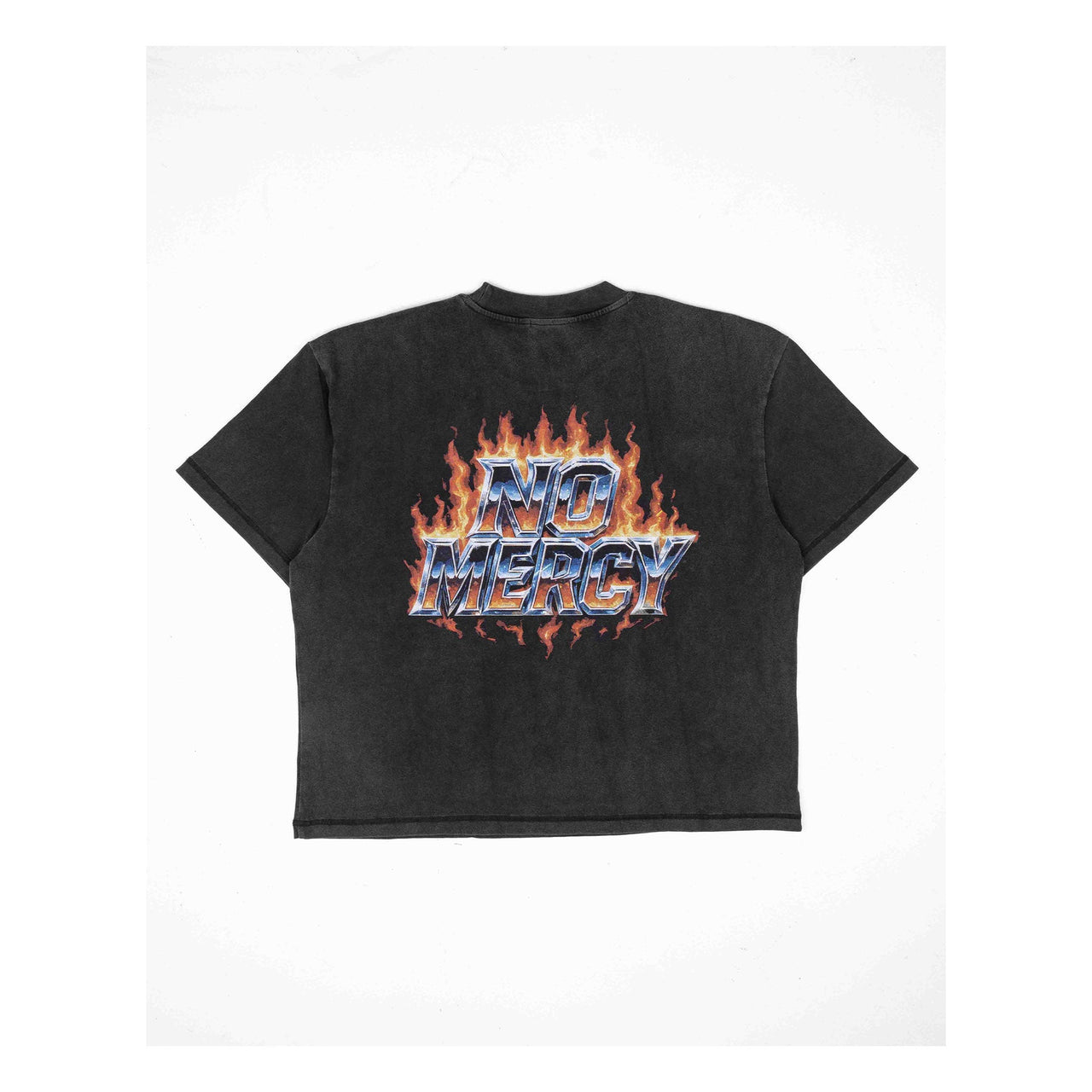 Commons No Mercy Fire and Ice Tee Vintage Black